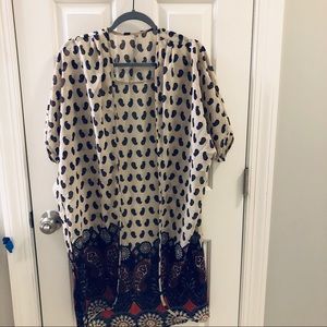 Myth Clothing Co. Open Front Paisley Kimono